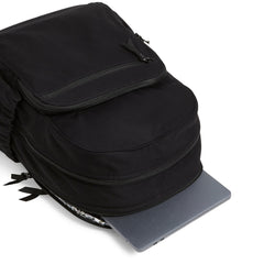 Campus Backpack Black Laptop pouch