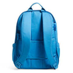 Campus Backpack Blue Aster Back Straps