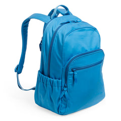 Campus Backpack Blue Aster Side Pocket