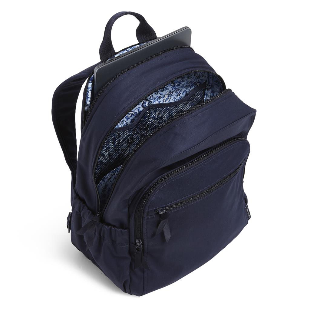 Vera Bradley Campus Backpack - Classic Navy