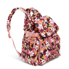 Utility Backpack Rosa Floral Side View