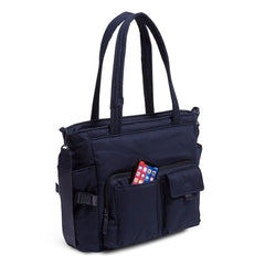 Utility Tote Classic Navy side
