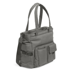 Utility Tote Galaxy Gray Side View