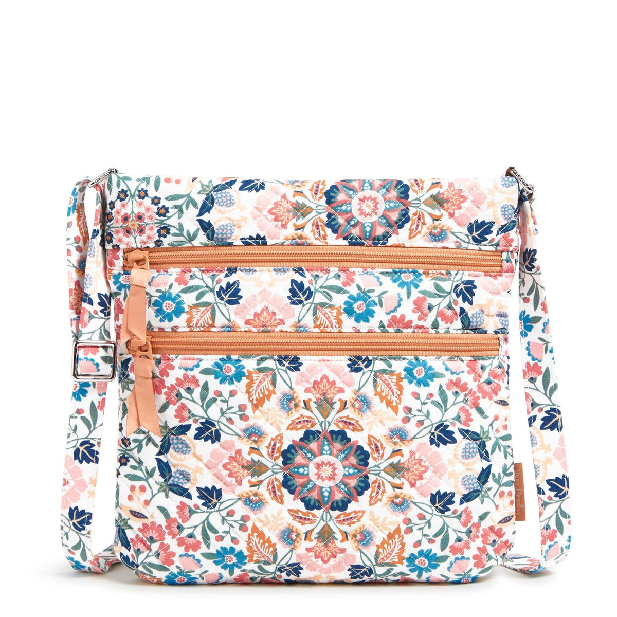 Vera Bradley Triple Zip Hipster Enchanted Mandala.