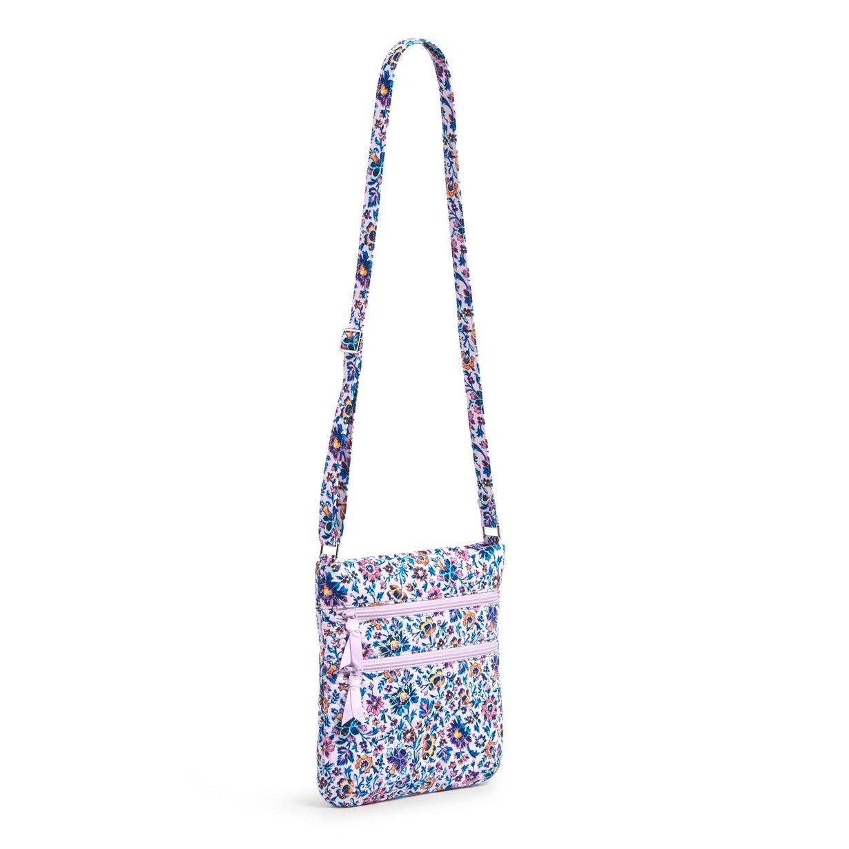 Triple Zip Hipster Bag In Cloud Vine Multi