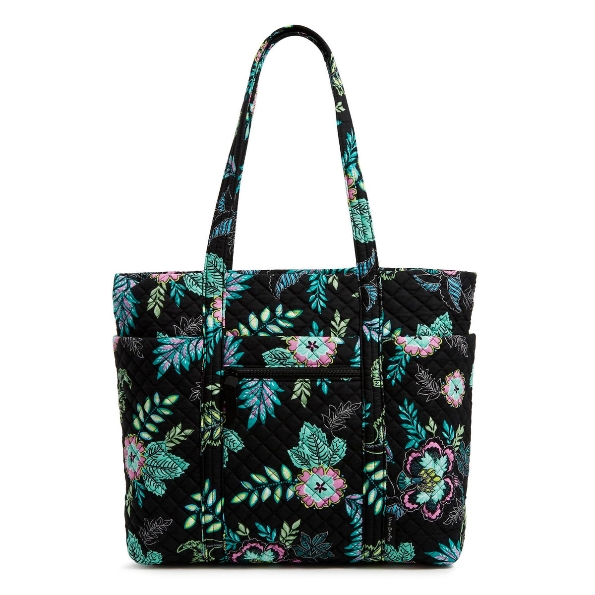 Vera Bradley Vera Tote Bag In Island Garden Pattern.