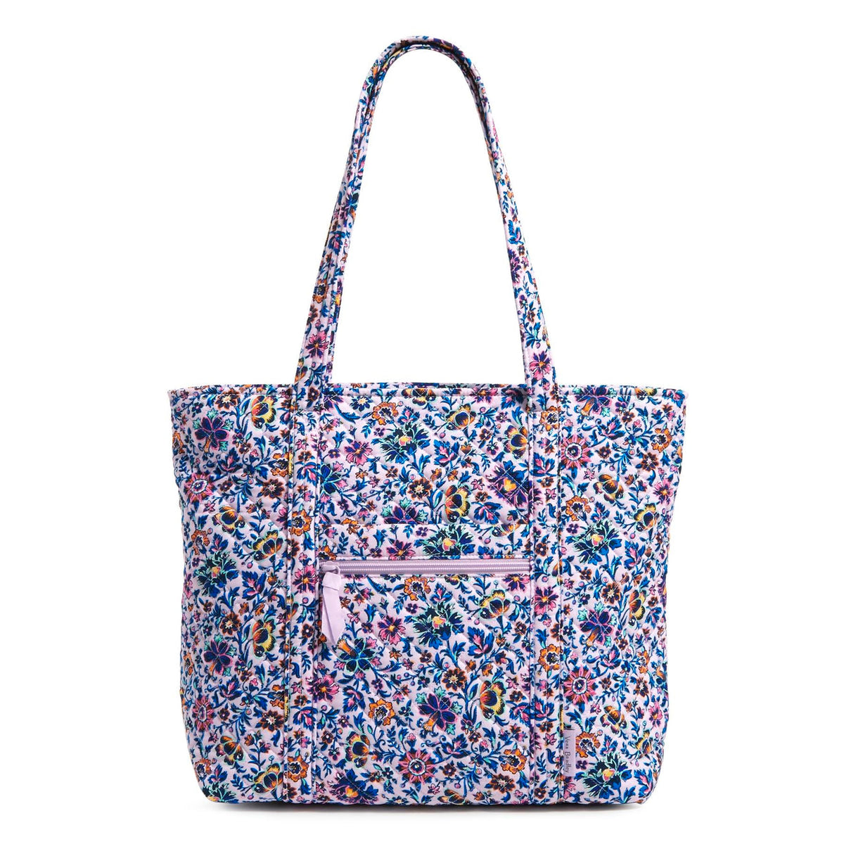 Vera Bradley Vera Tote Bag In Cloud Vine Multi Pattern.