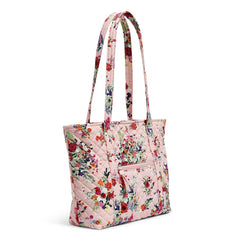 Small Vera Tote Hope Blooms Pink Side