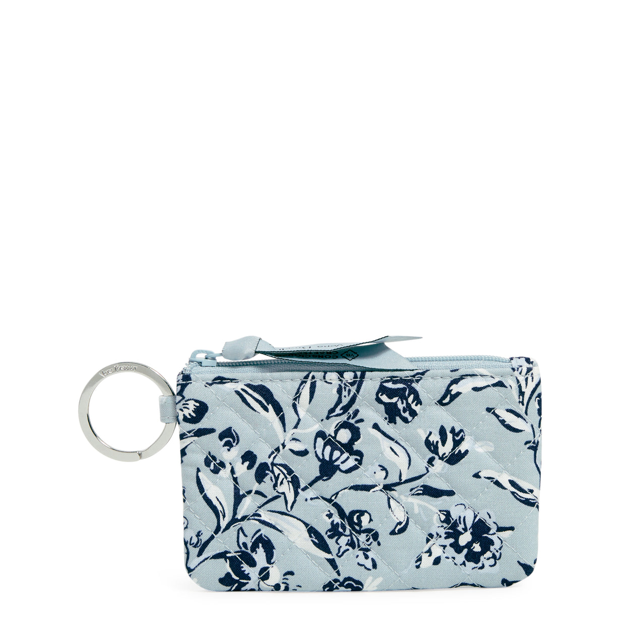 Clip & Zip Mini Pouch In Perennials Gray