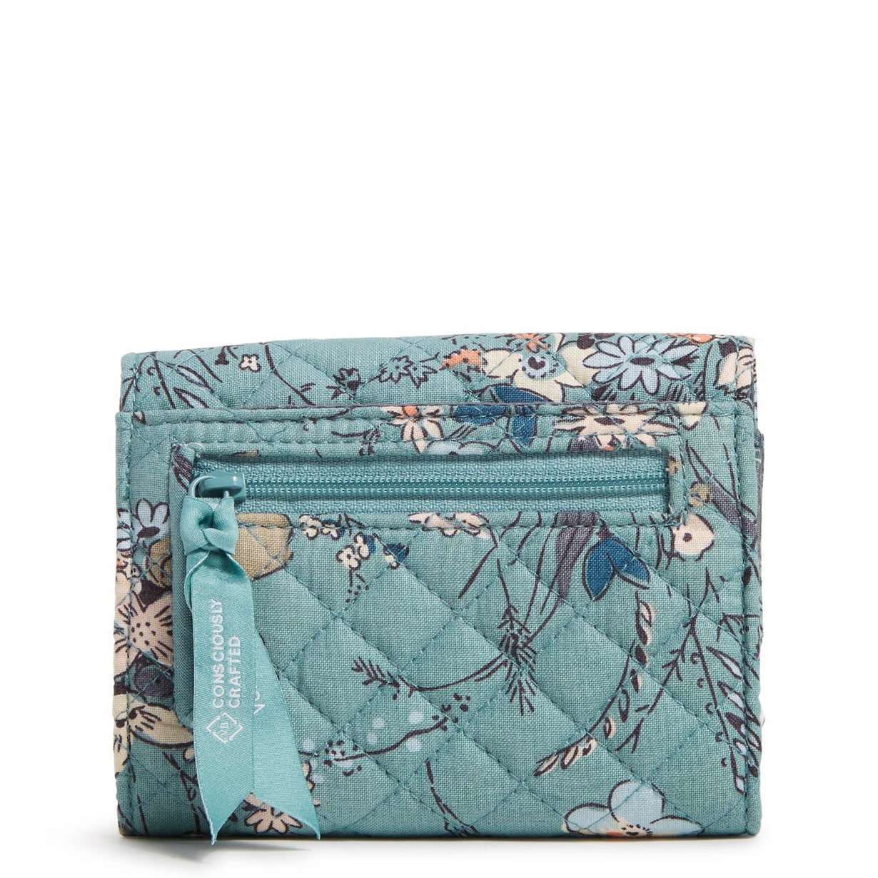 RFID Riley Compact Wallet Sunlit Garden Sage