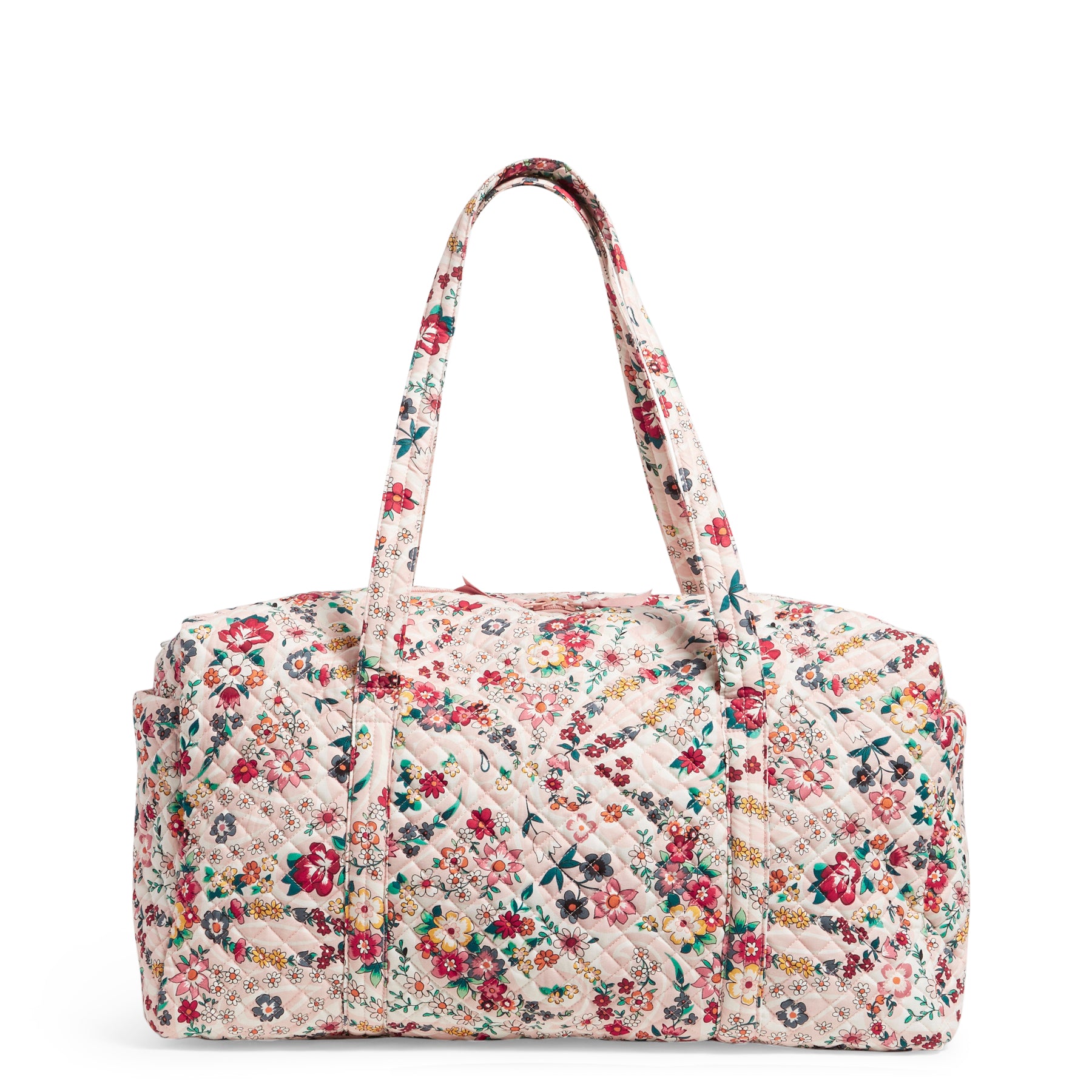 Large Travel Duffel Prairie Paisley Backside