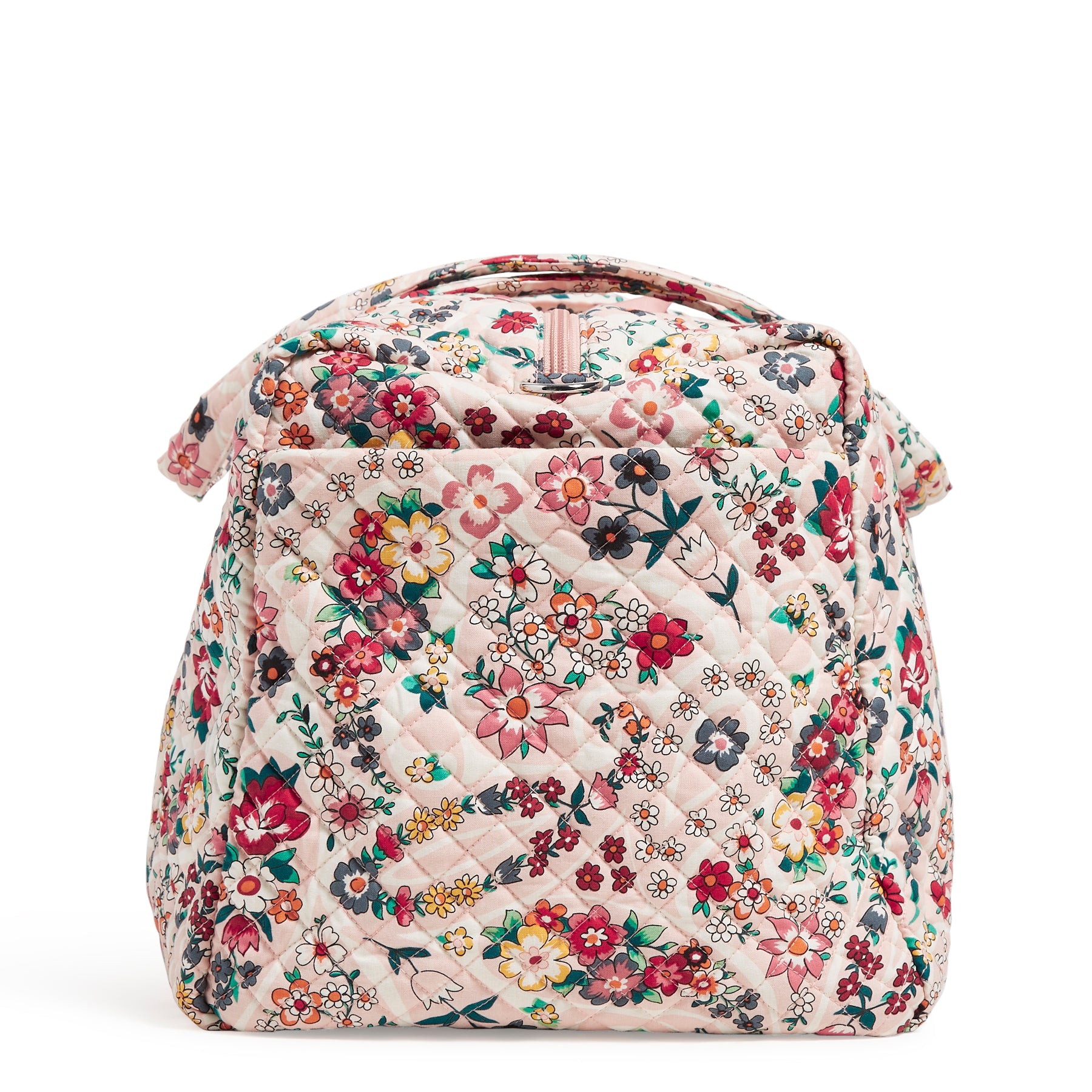 Large Travel Duffel Prairie Paisley Side