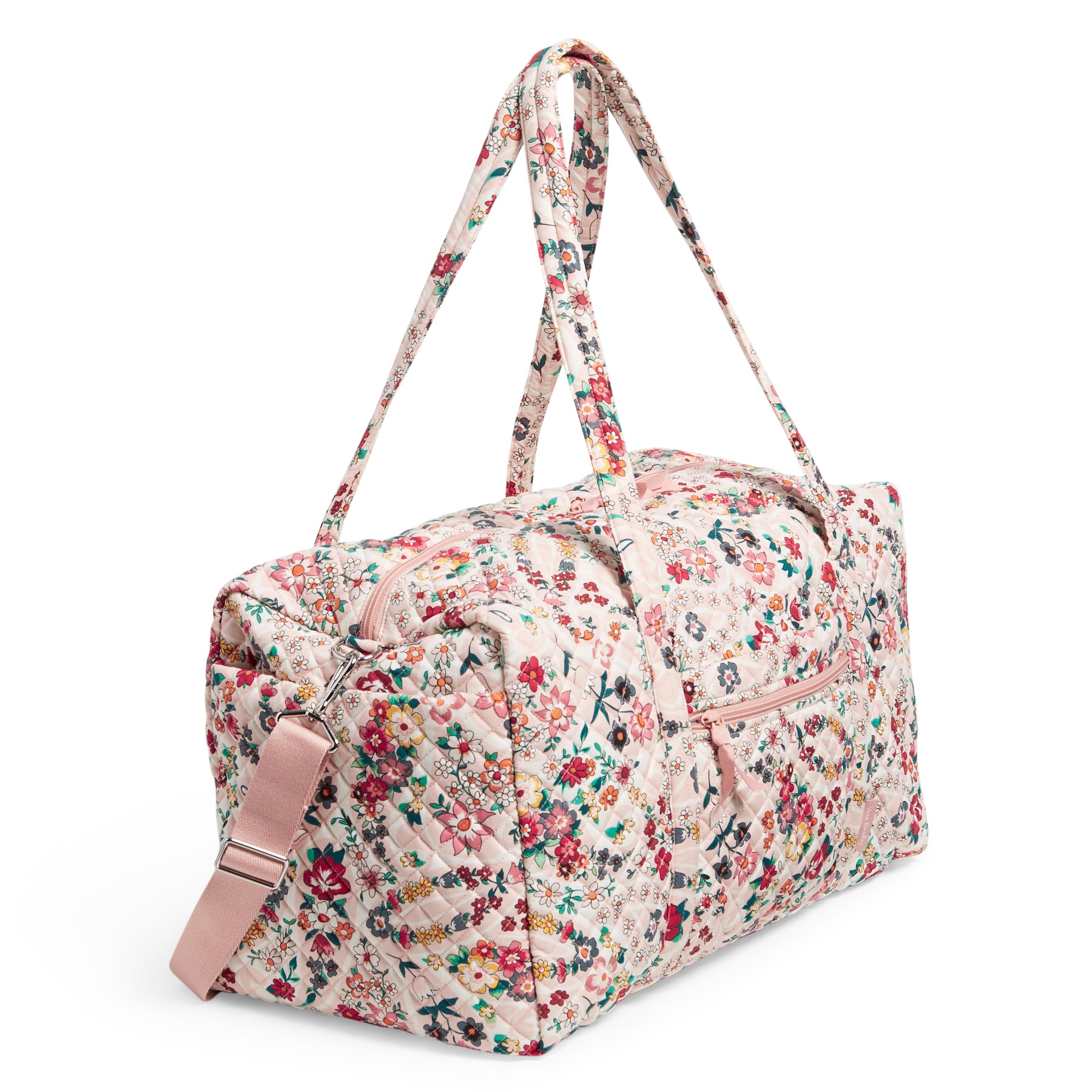 Large Travel Duffel Prairie Paisley Side