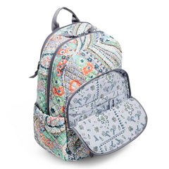 Campus Backpack Citrus Paisley Front Pocket