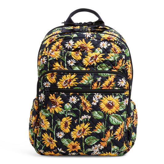 Xl Campus Backpack Sunflowers Front 1800