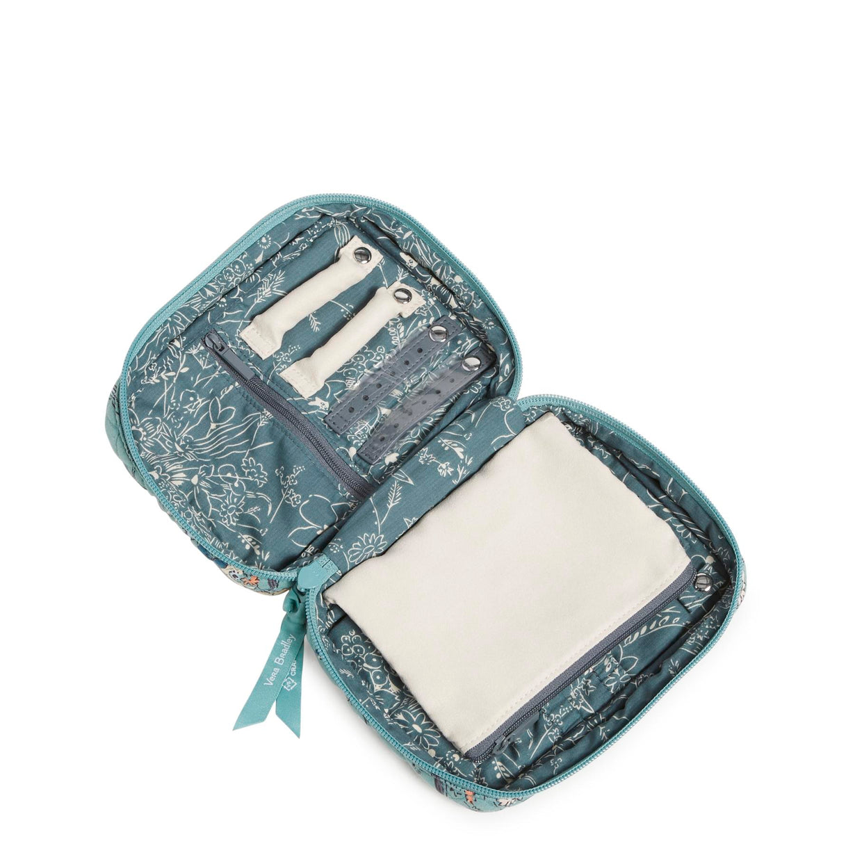 Zip-Around Jewelry Folio Sunlit Garden Sage