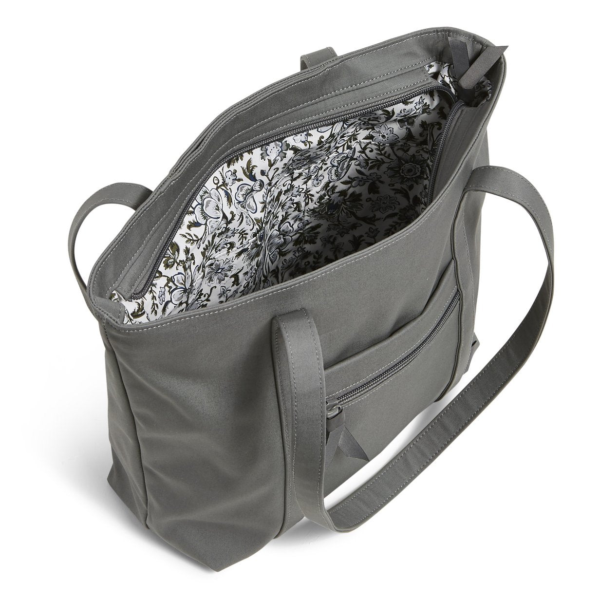 Small Vera Tote Galaxy Gray Inside