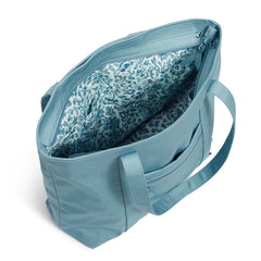 Vera Tote Bag In Reef Water Blue - Image 3 - Vera Bradley