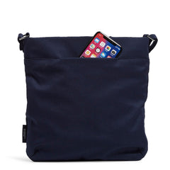 Triple Zip Hipster Classic Navy back
