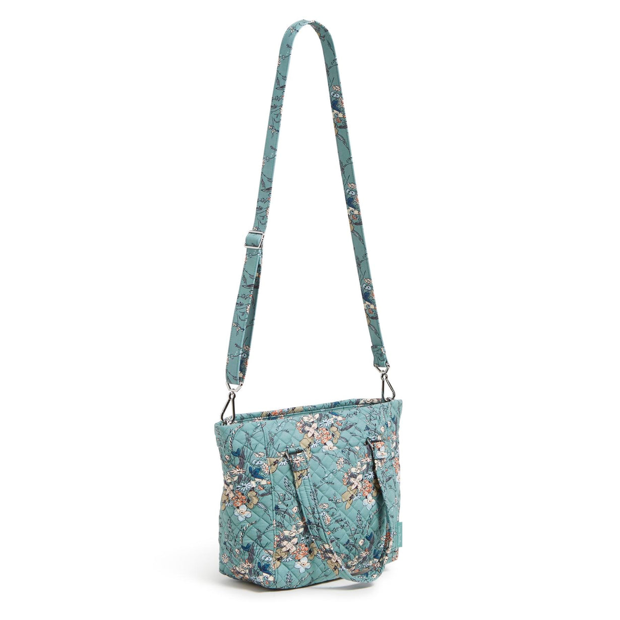 Vera Bradley Multi-Strap Shoulder Bag Sunlit Garden Sage.