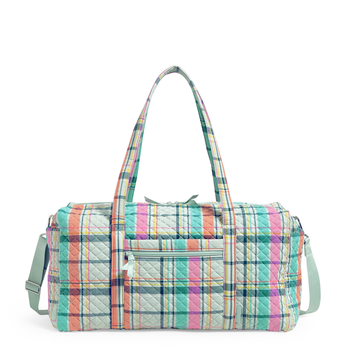 Vera Bradley Large Travel Duffel - Pastel Plaid