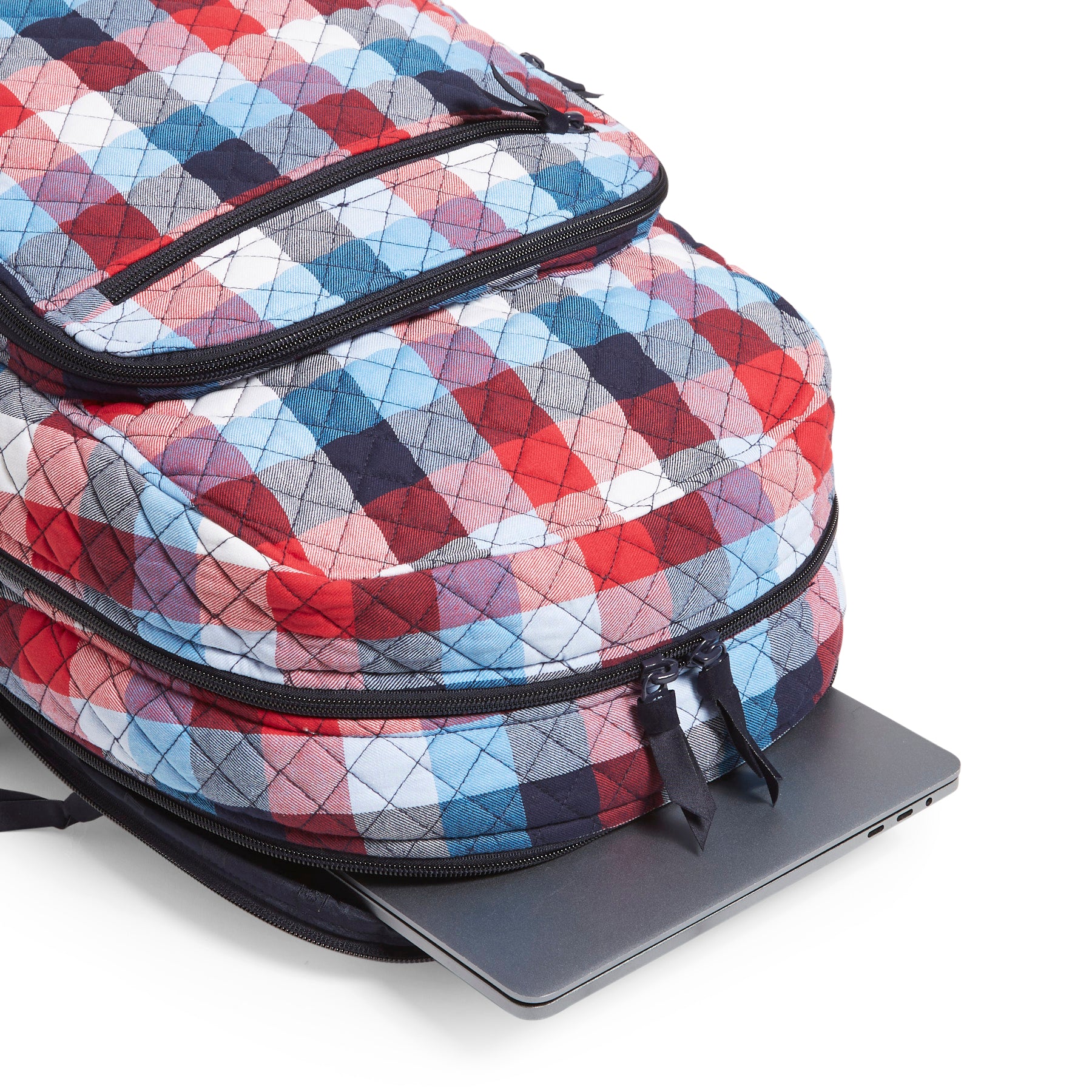 Campus Backpack - Patriotic Plaid