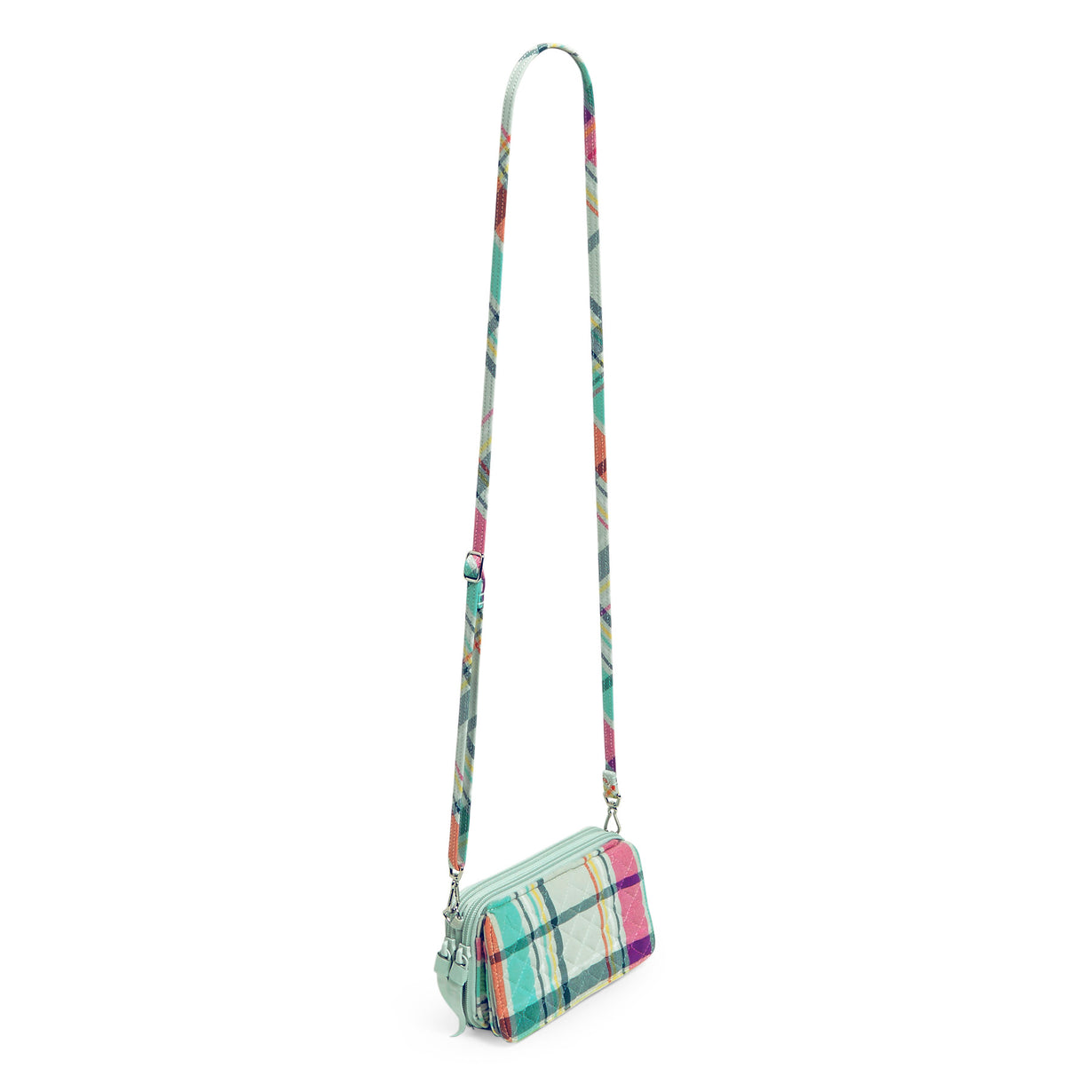 Vera Bradley RFID All in One Crossbody - Pastel Plaid