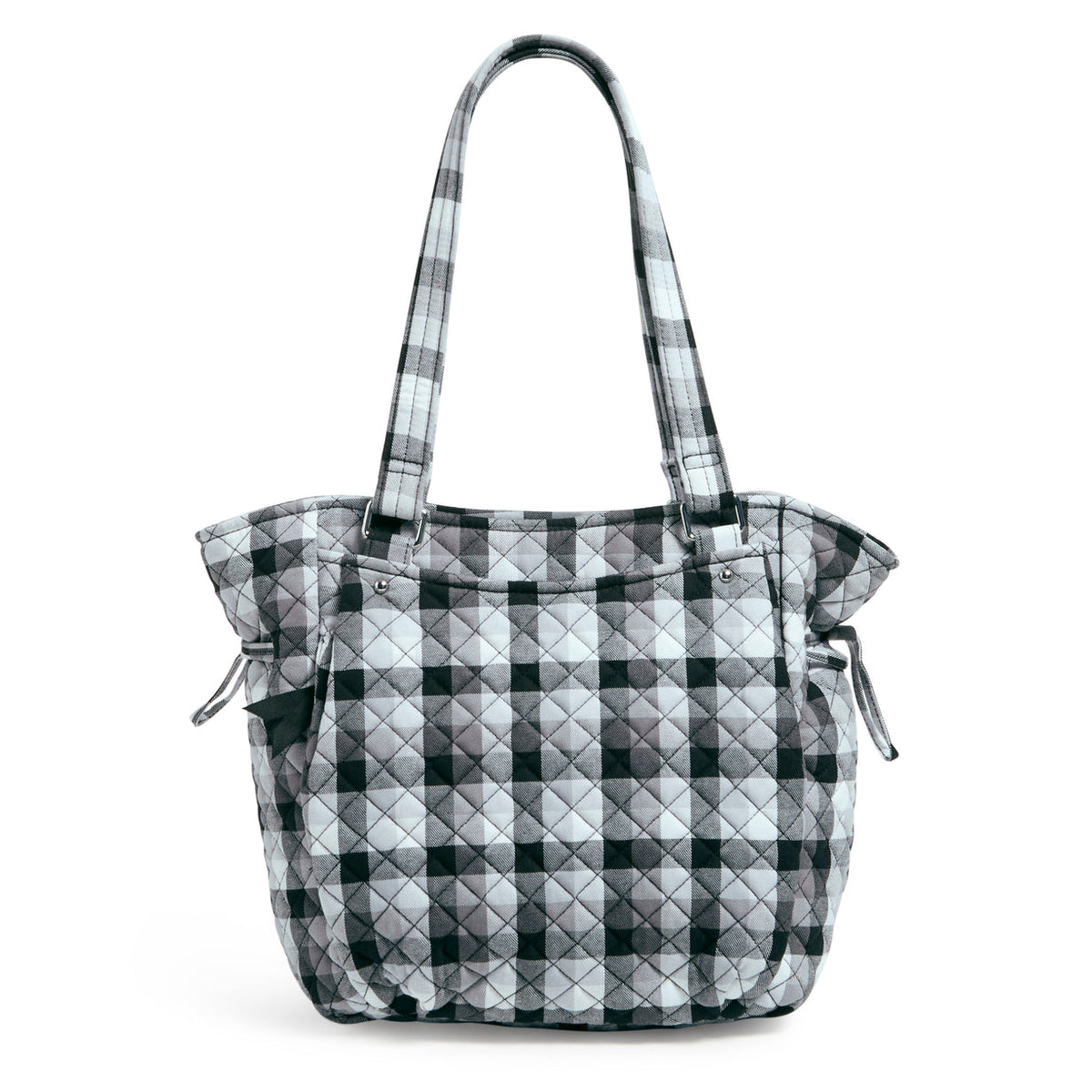 Glenna Satchel Kingbird Plaid Front