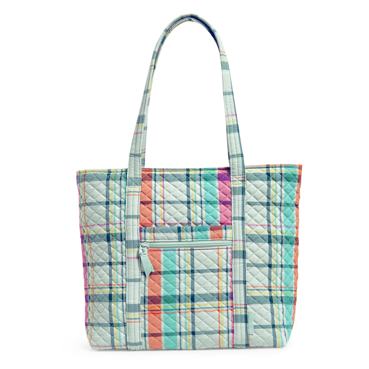 Vera Bradley Vera Tote - Pastel Plaid