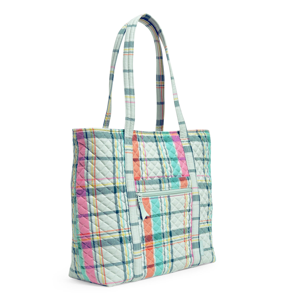 Vera Bradley Vera Tote - Pastel Plaid