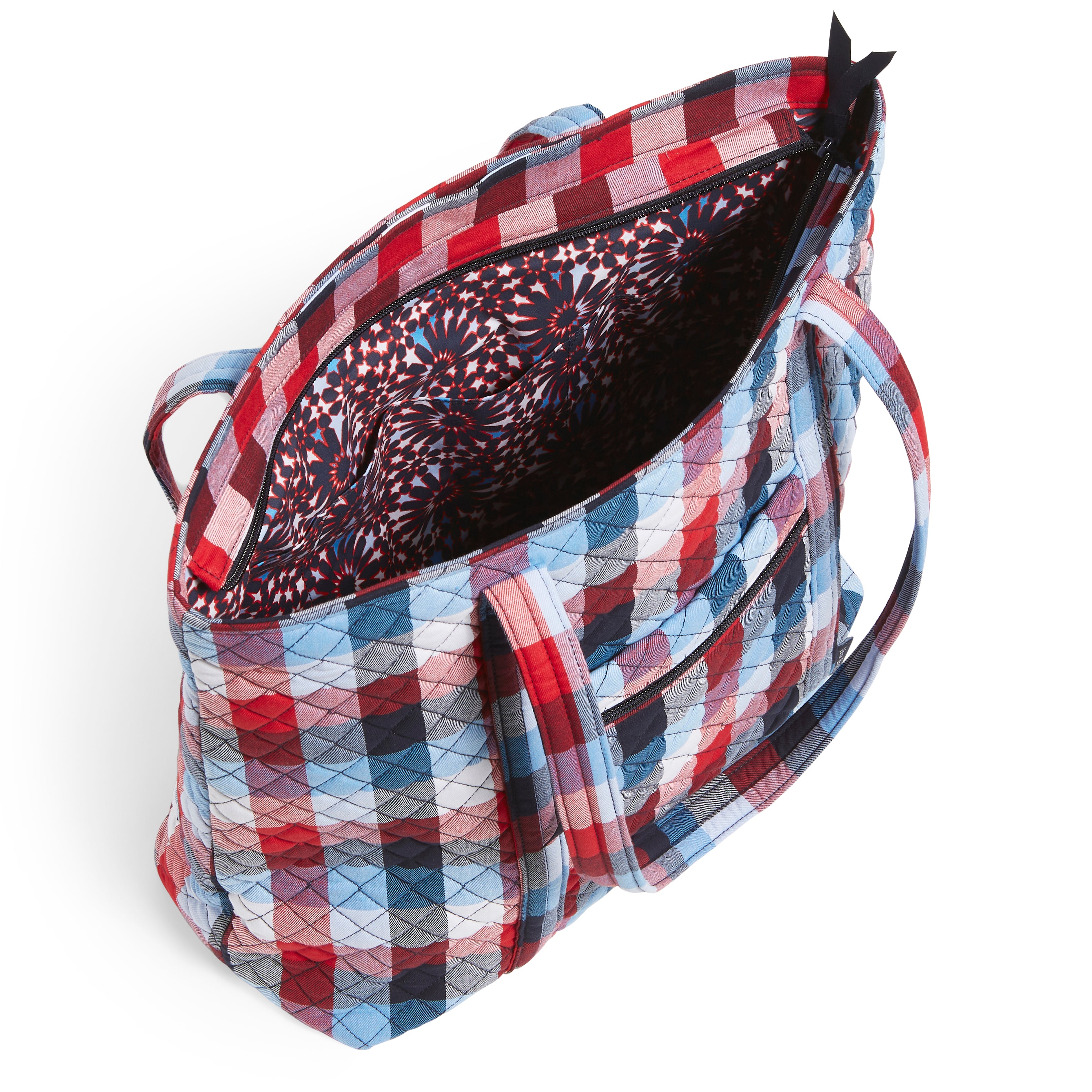 Vera Tote - Patriotic Plaid