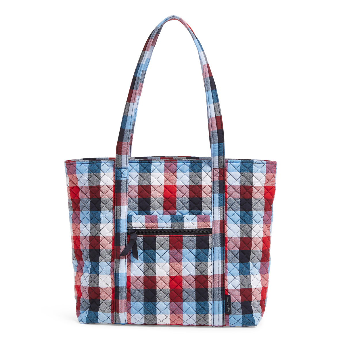 Vera Vera Tote Patriotic Plaid