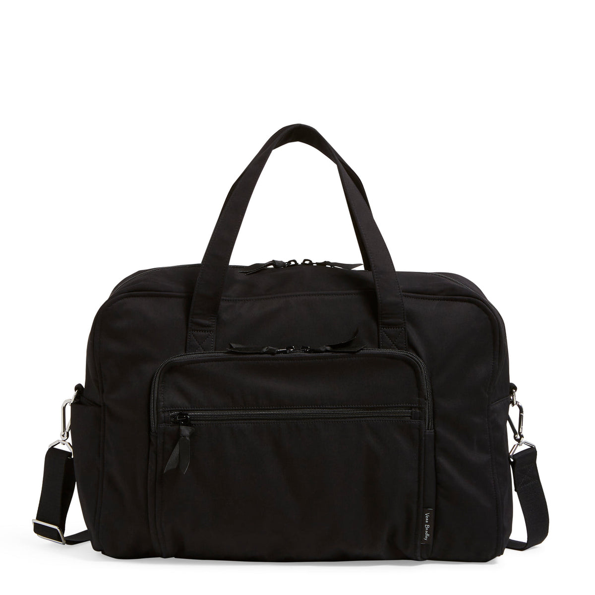 Weekender Travel Bag In Black - Image 1 - Vera Bradley