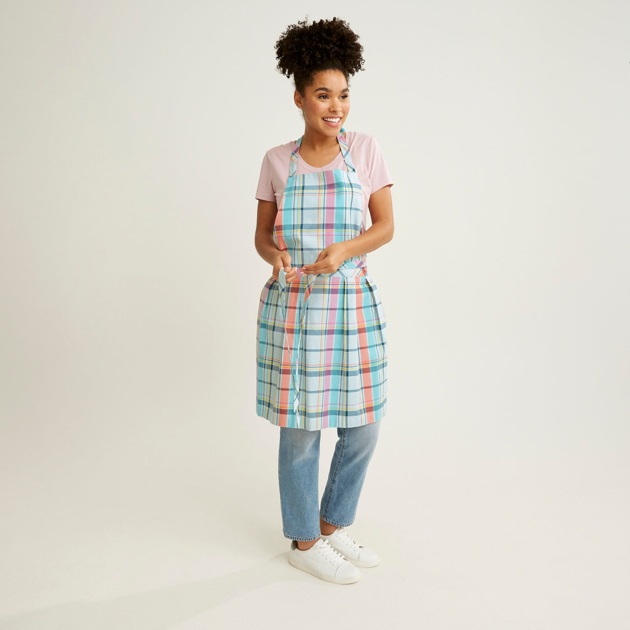 Apron - Pastel Plaid