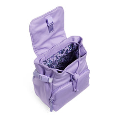Utility Mini Backpack Lavender Petal Inside 