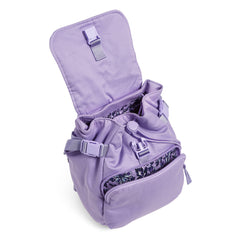 Utility Mini Backpack Lavender Petal Top