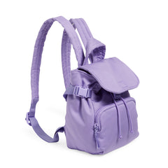 Utility Mini Backpack Lavender Petal Side View
