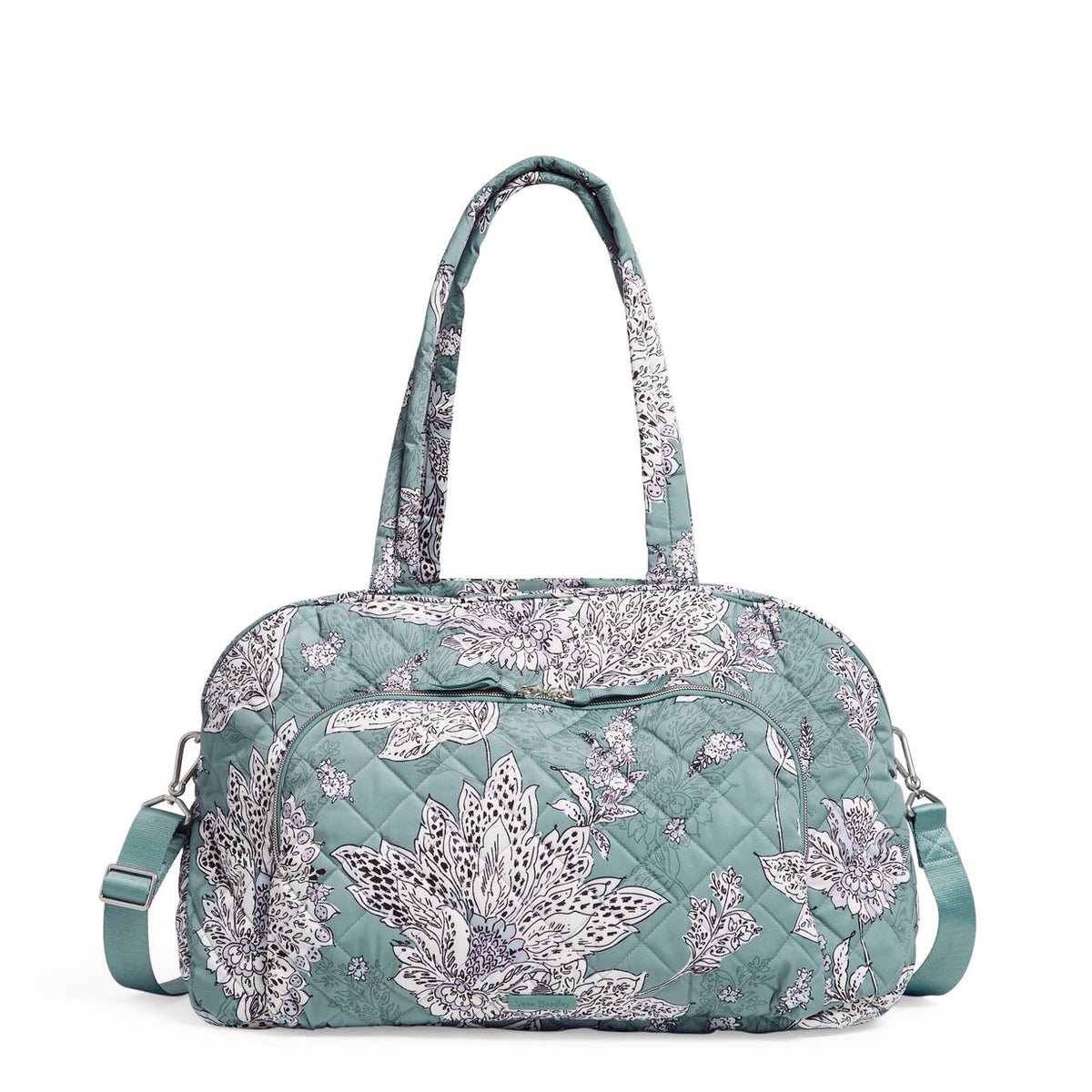 Weekender Travel Bag In Tiger Lily Blue Oar - Image 1 - Vera Bradley