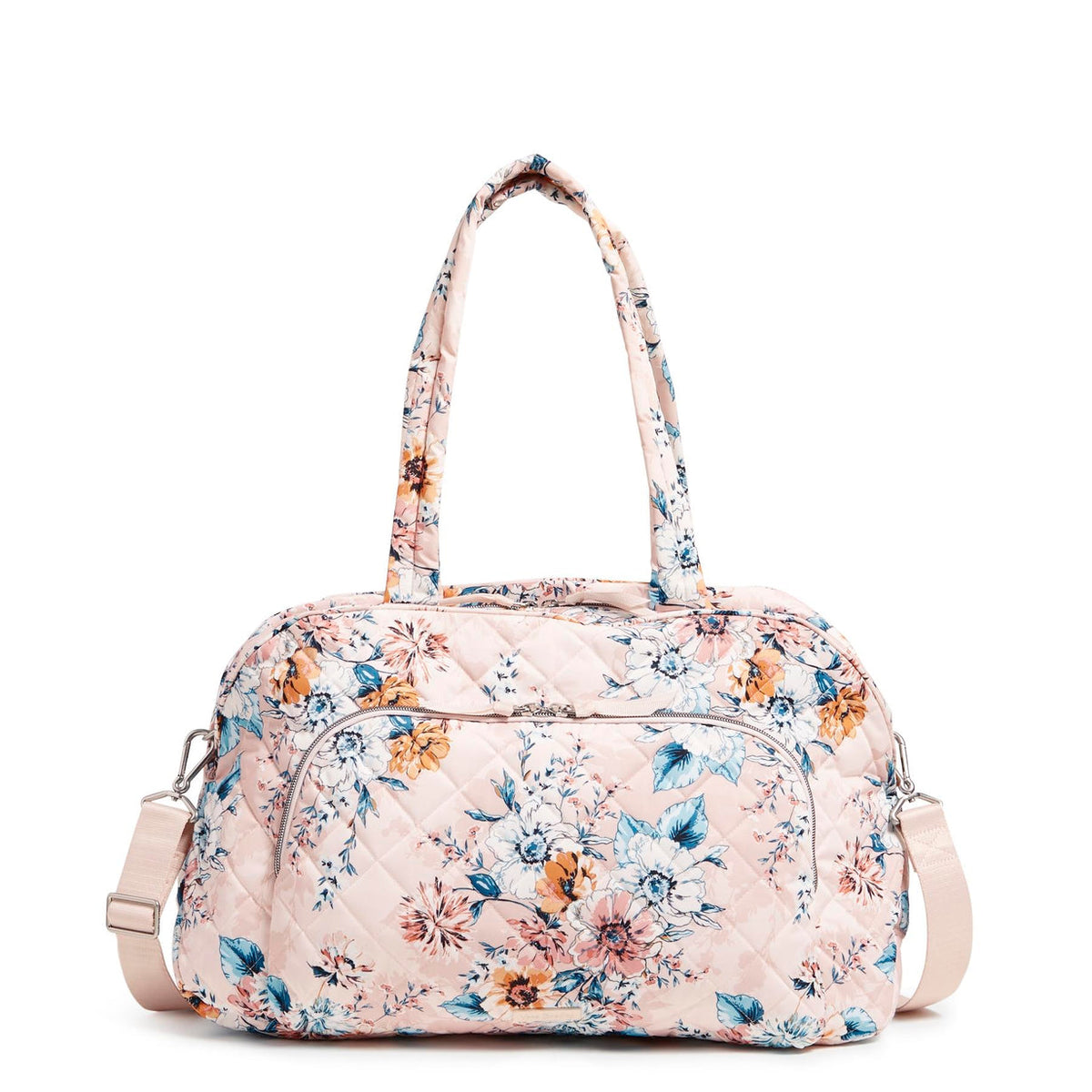 Weekender Travel Bag Peach Blossom Bouquet