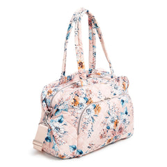Weekender Travel Bag Peach Blossom Bouquet