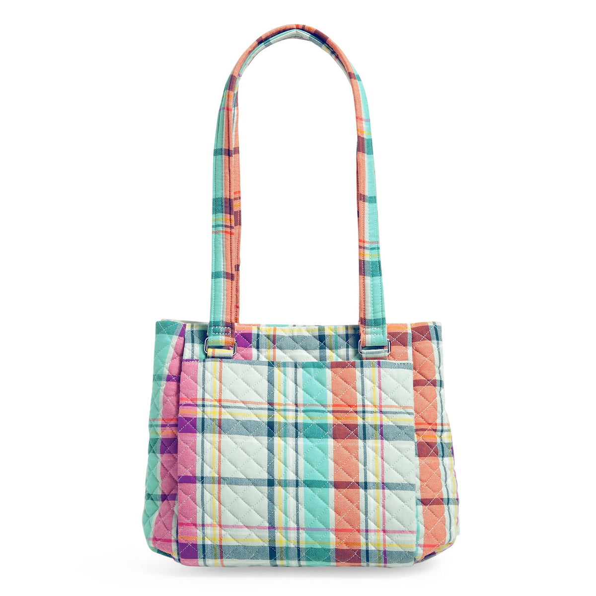 Vera Bradley Multi-Compartment Shoulder Bag Pastel Plaid