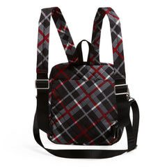 The back shoulder straps of the backpack