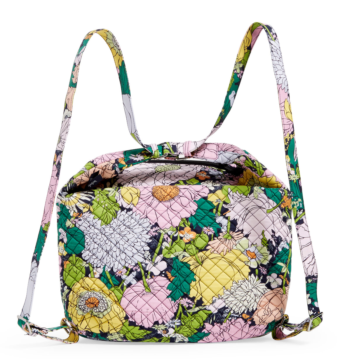 Vera Bradley Convertible Backpack Shoulder Bag - Bloom Bloom