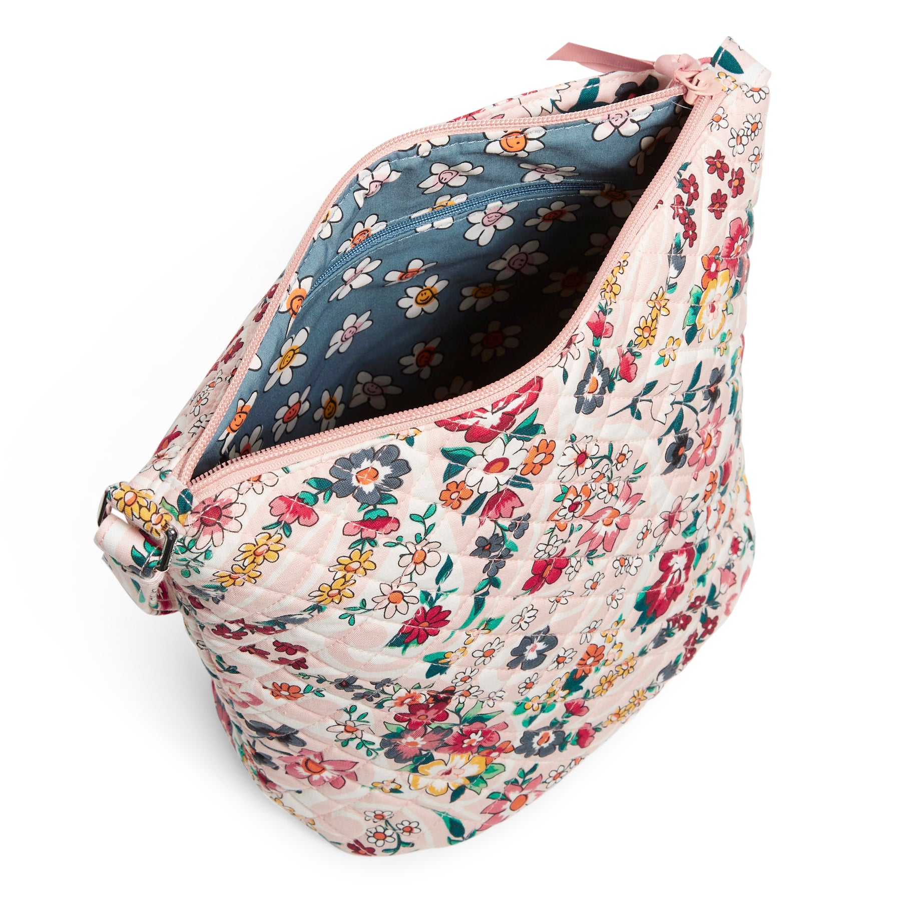 Bucket Crossbody Prairie Paisley Inside Pattern