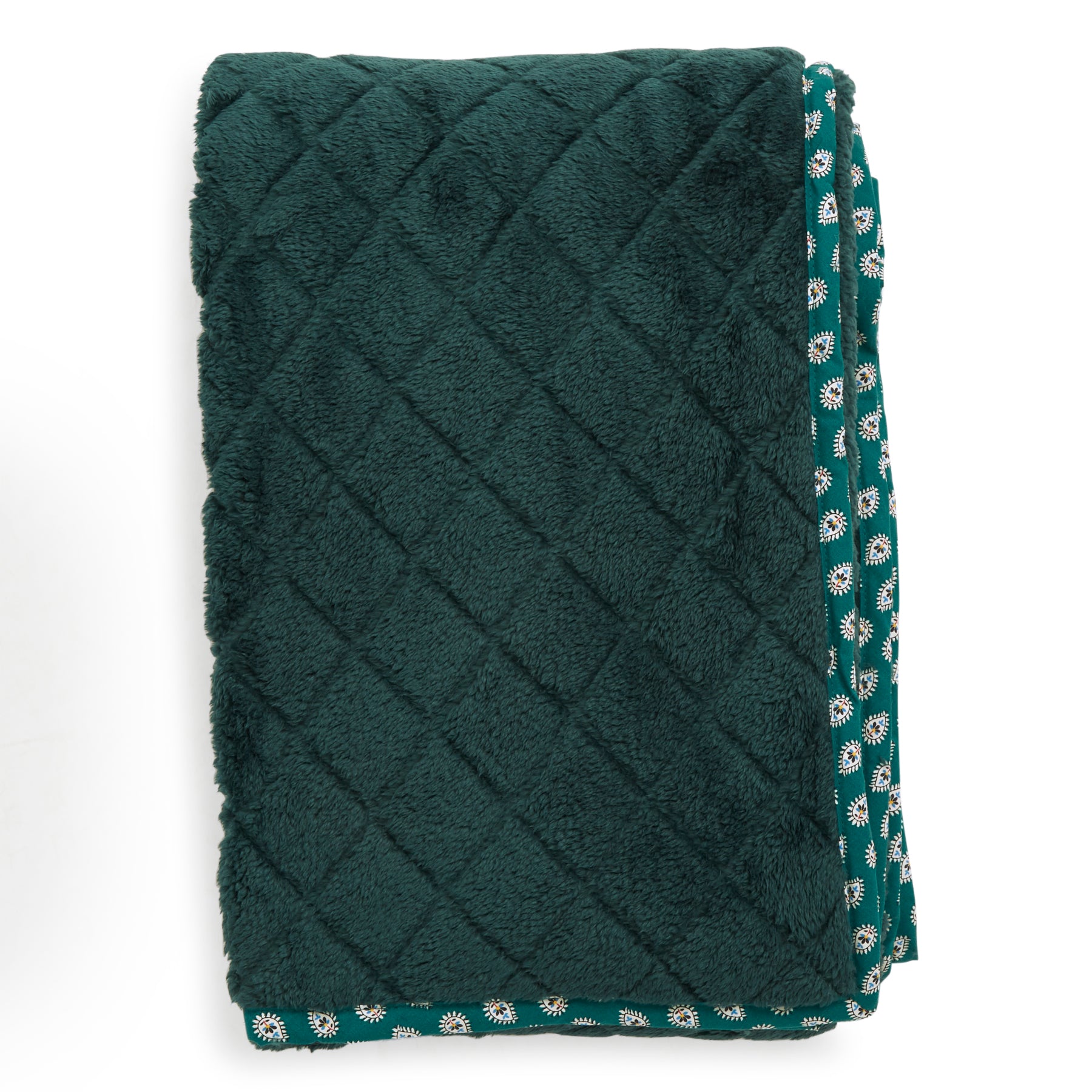 Green blanket from Vera Bradley