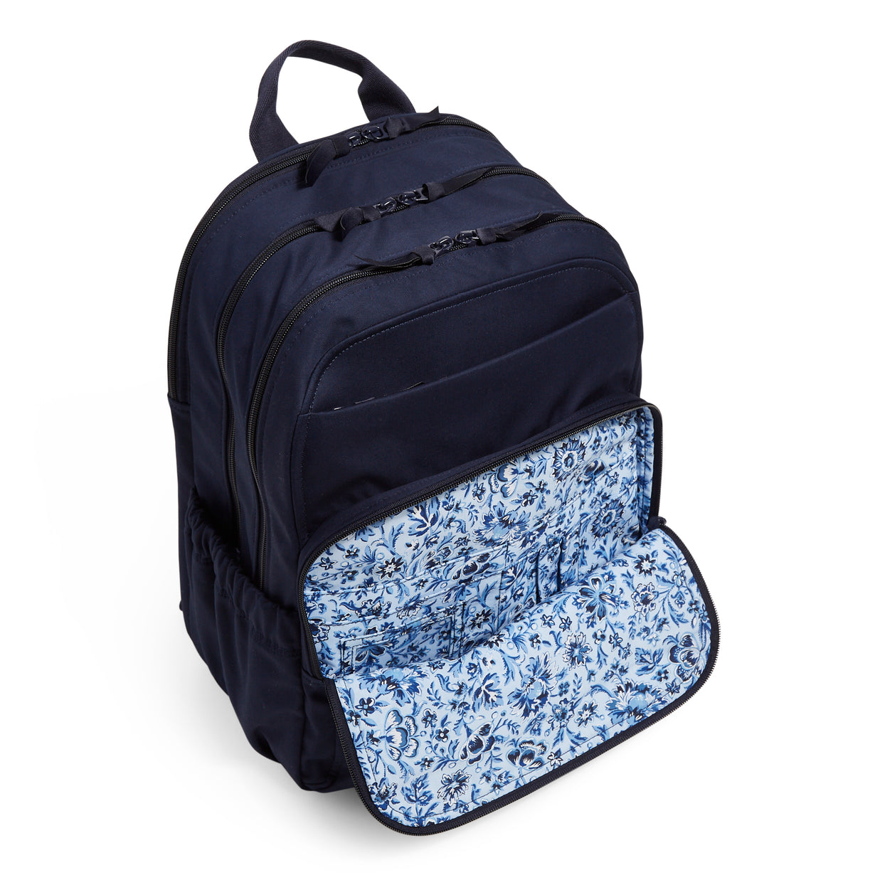 XL Campus Backpack Classic Navy front pocket