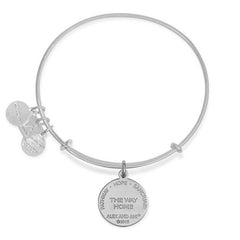 Back view of The Way Home Charm Bangle 