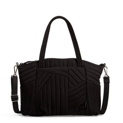 Pleated Multi-Strap Satchel Bag In Black – Occasionally Yours