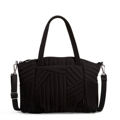 Vera Bradley® - Pleated Multi-Strap Satchel Bag In Black