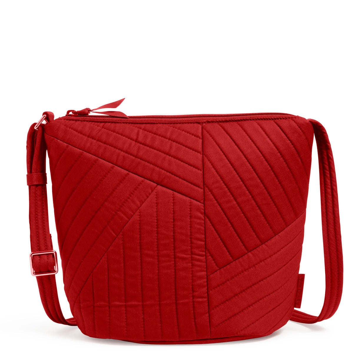 Vera Bradley Bucket Crossbody Bag - Cardinal Red